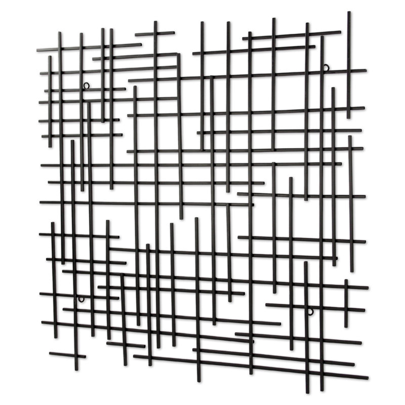 Orren Ellis Handmade Metal Abstract And Geometric Wall Decor Wayfair